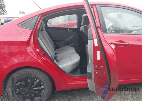 2016 Hyundai Accent Se z USA, uszkodzony, nr VIN KMHCT4AE3GU052906
